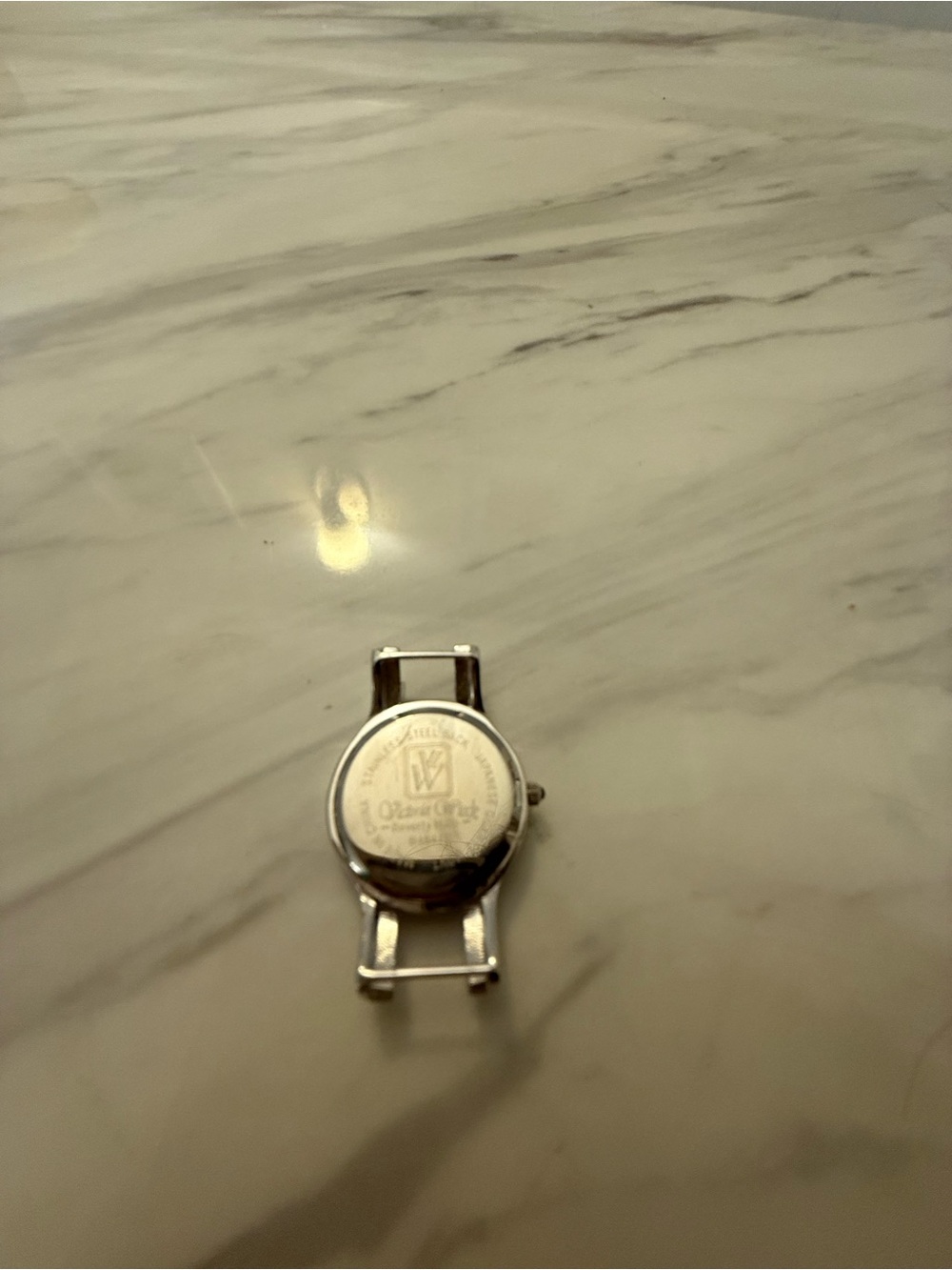 Victoria Wieck Silver Crystal Pavé Watch - Picture 7 of 8